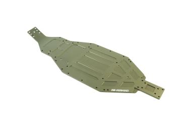SWORKz 1/10 S12-2 Bodenplatte "Intensify" T7075 Aluminium Hard Coating